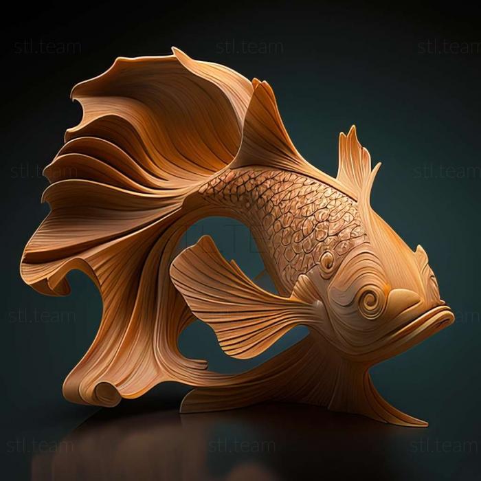 3D модель Риба фарловела (STL)